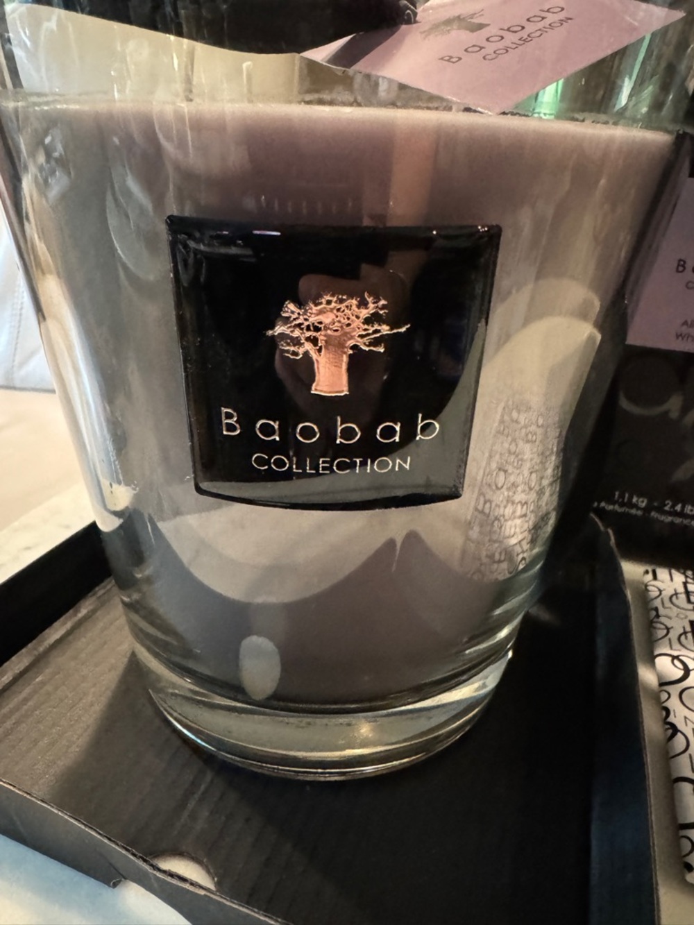 Baobab Collection Platinum Candle Les Exclusives